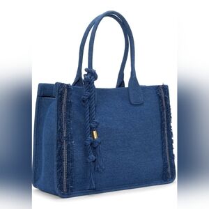 Vince Camuto Denim Tote
